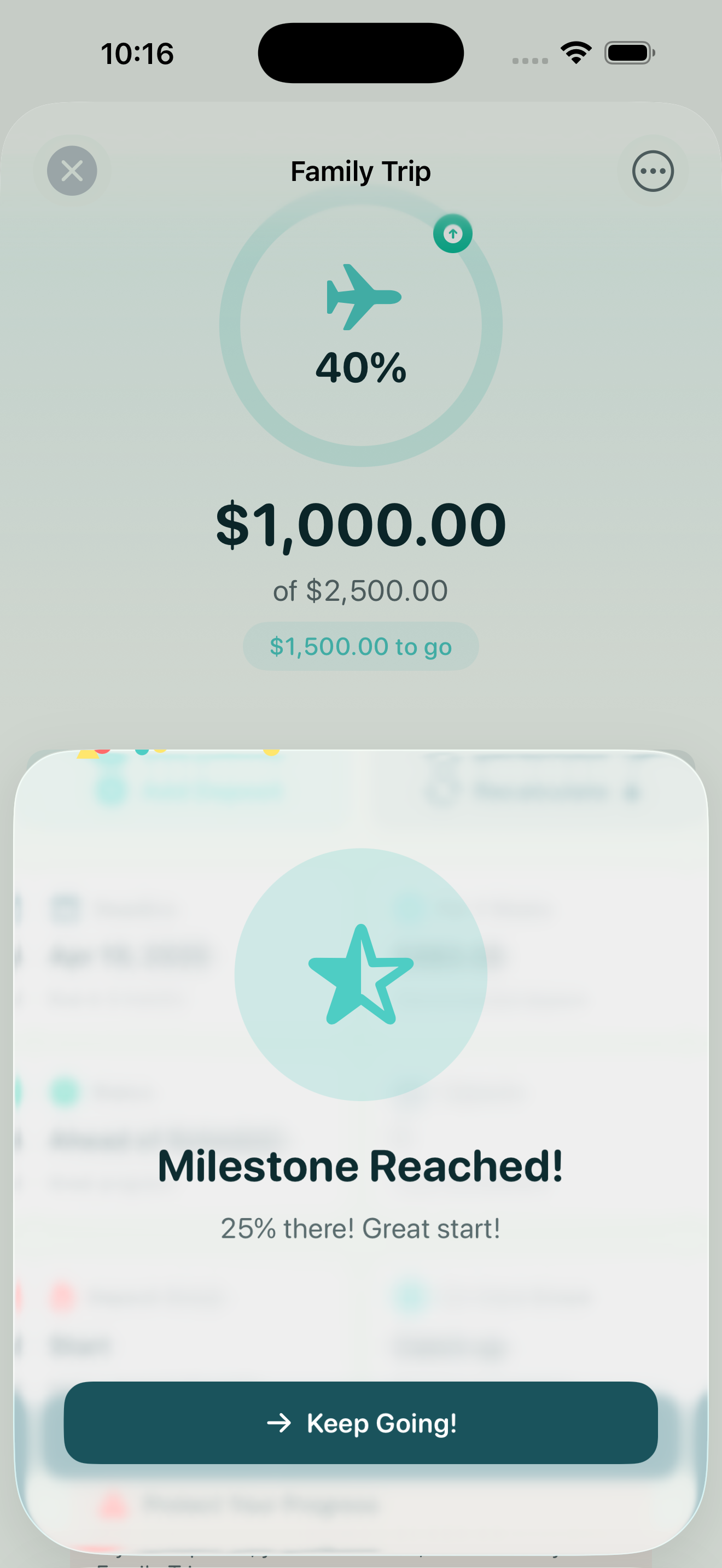 DreamsJar App Screenshot